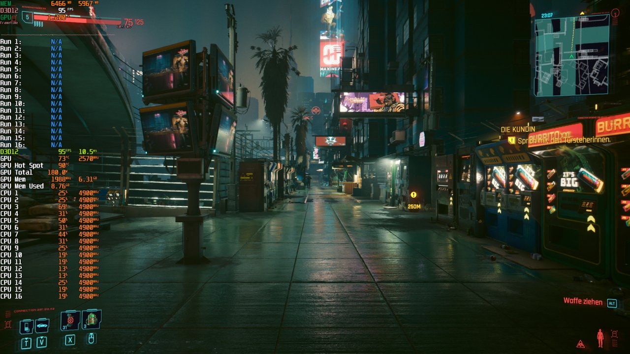 Cyberpunk 2077 v1.5: Radeon RX 6000 - fehlerfrei