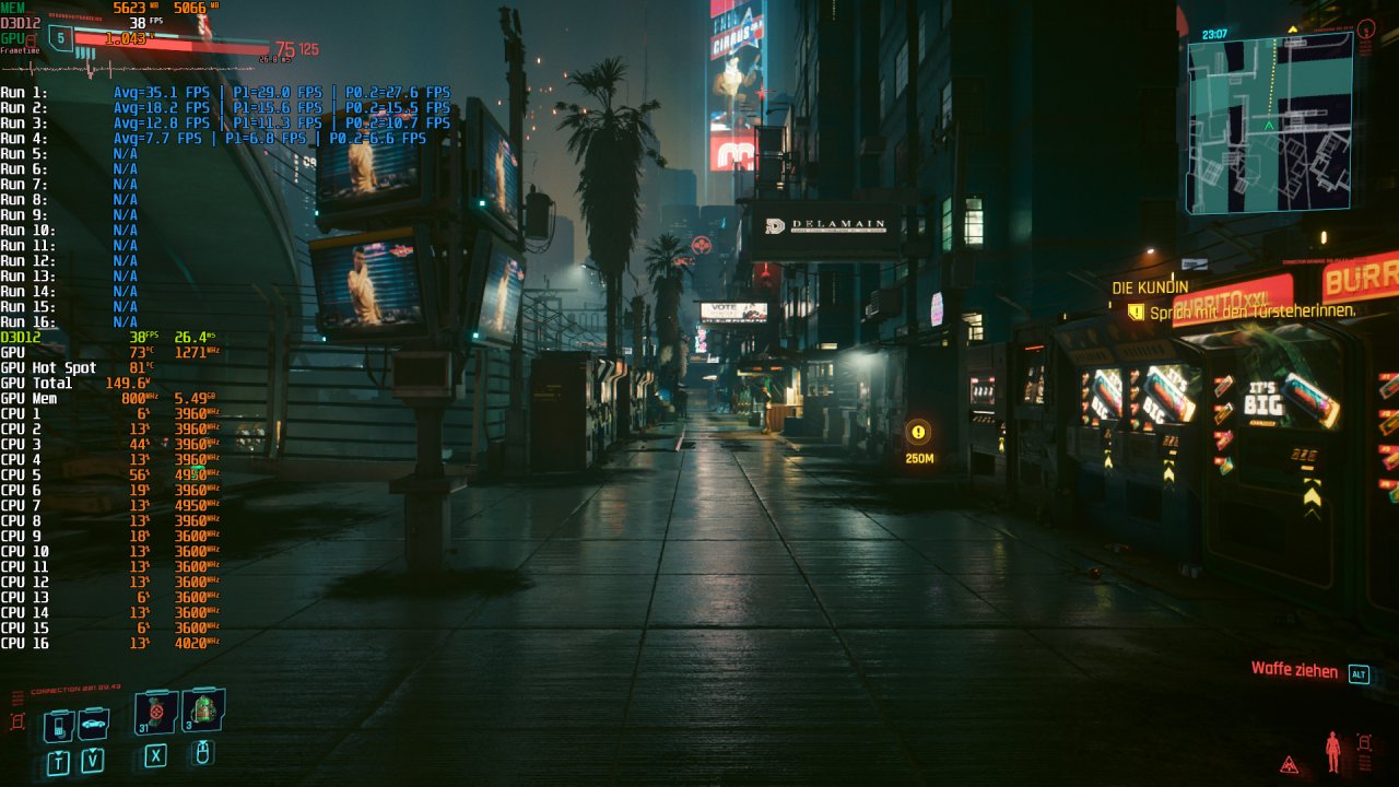 Cyberpunk 2077 v1.5: Radeon Vega - Grafikfehler
