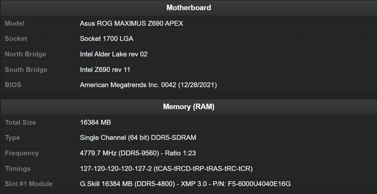 [08/02/2022] Neuer Weltrekord: DDR5-RAM von G.Skill auf 4.779,7 MHz übertaktet (1)