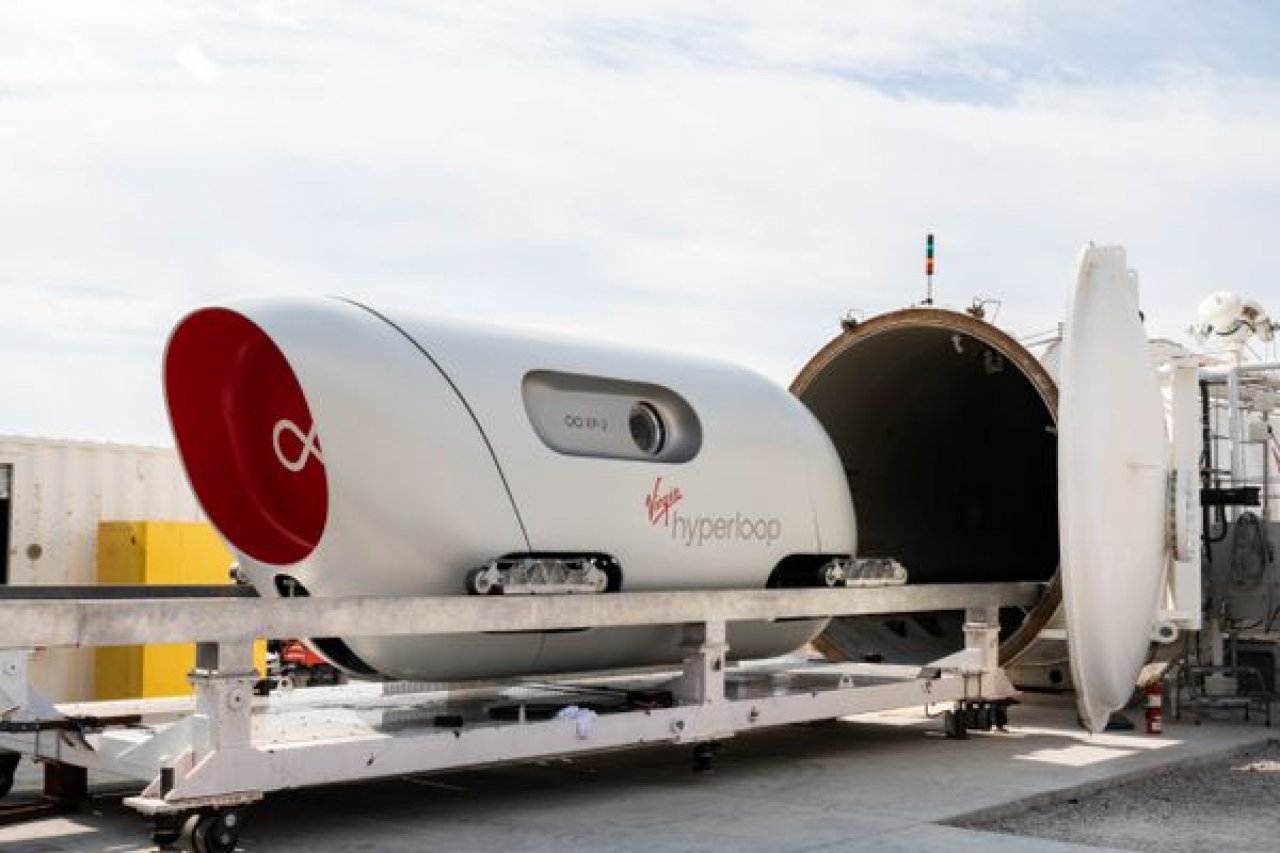 [22/02/2022] Virgin Hyperloop Pegasus Kapsel