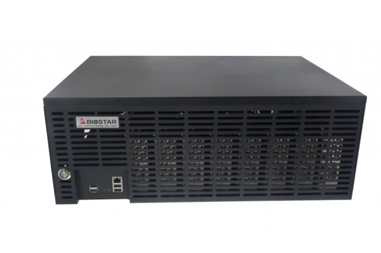 [28/02/2022] Biostar iMiner A588X8D2 für Miner: Komplett-PC mit acht Radeon RX 580 und 1.600-Watt-Netzteil (1)