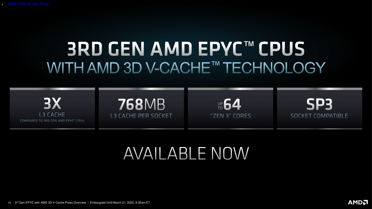[21/03/2022] Milan X: Neue Epyc-Server-CPUs für bis zu 8.800 US-Dollar (19)
