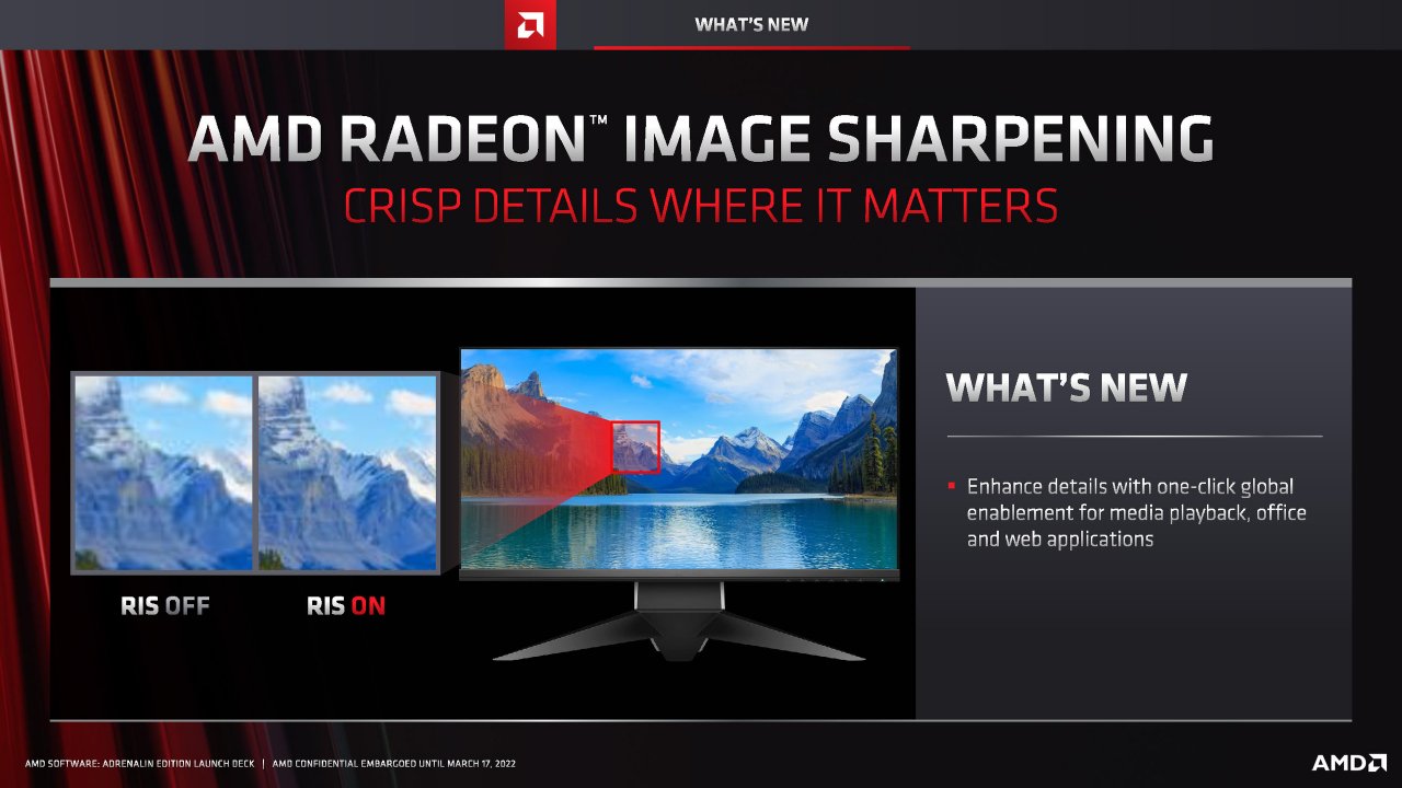 [17/03/2022] AMD Software Adrenalin 22.3.1 Full Presentation 13