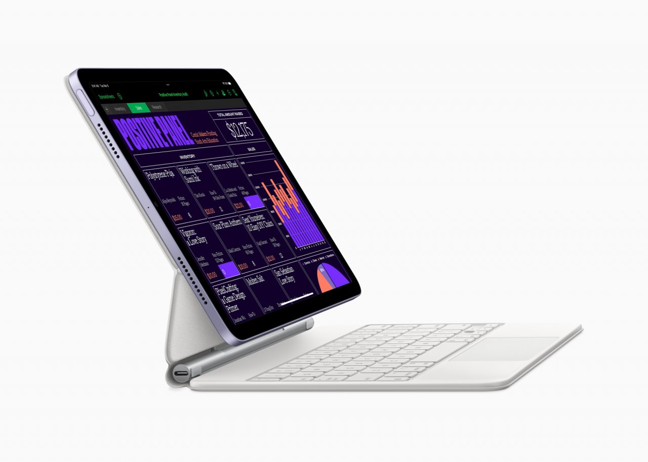 [09/03/2022] Apple Smart Keyboard Folio mit verstellbarem Winkel, wahlweise in Weiß oder in Schwarz.
