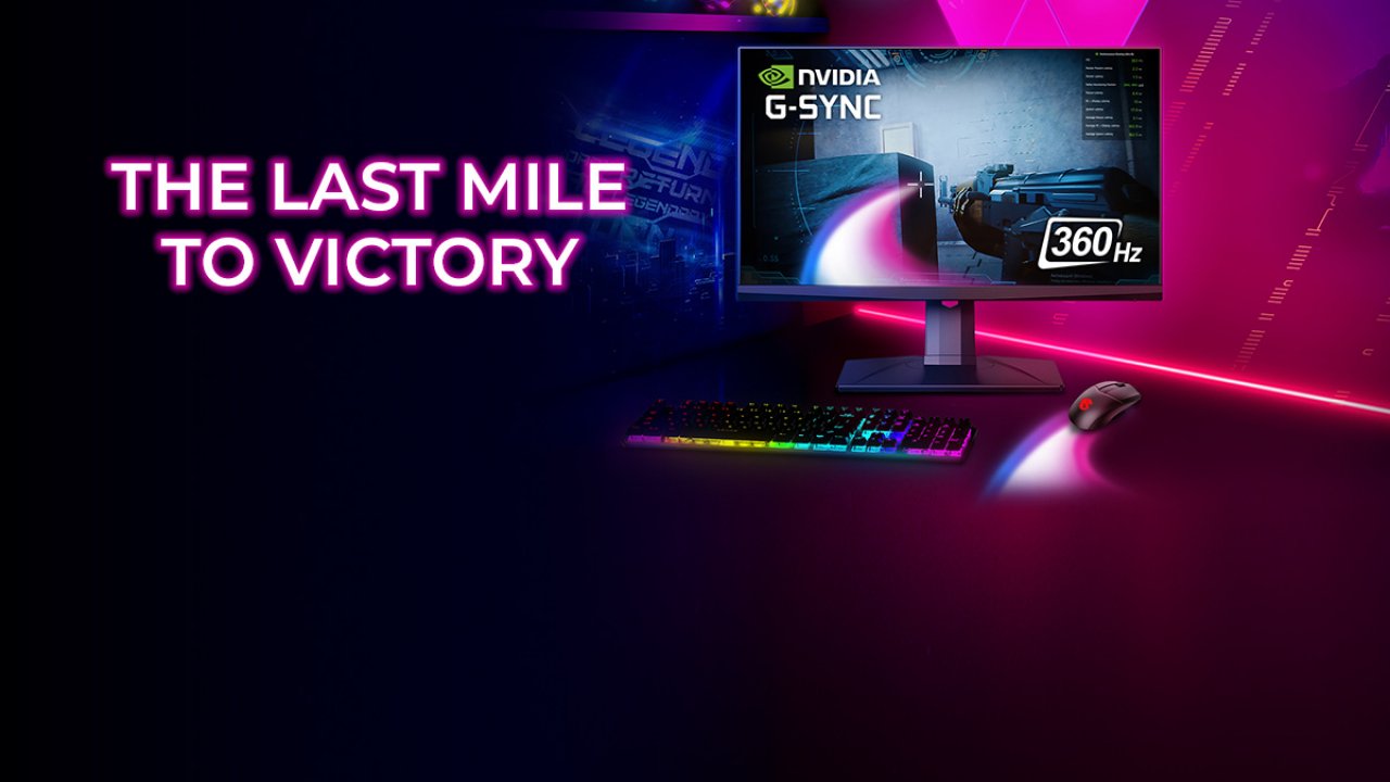 [29/03/2022] MSI E-Sport-Bundle: 360-Hz-Monitor und Gaming-Maus für Nvidia Reflex bringen 