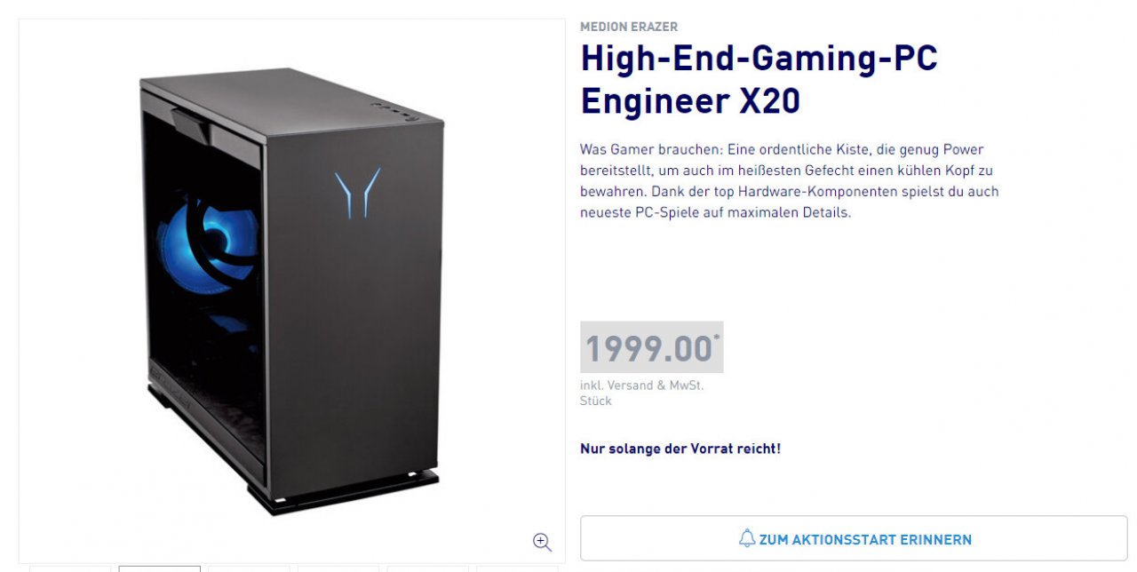 [18/03/2022] Neue Aldi-PCs: Gleich zwei neue Systeme im Anmarsch