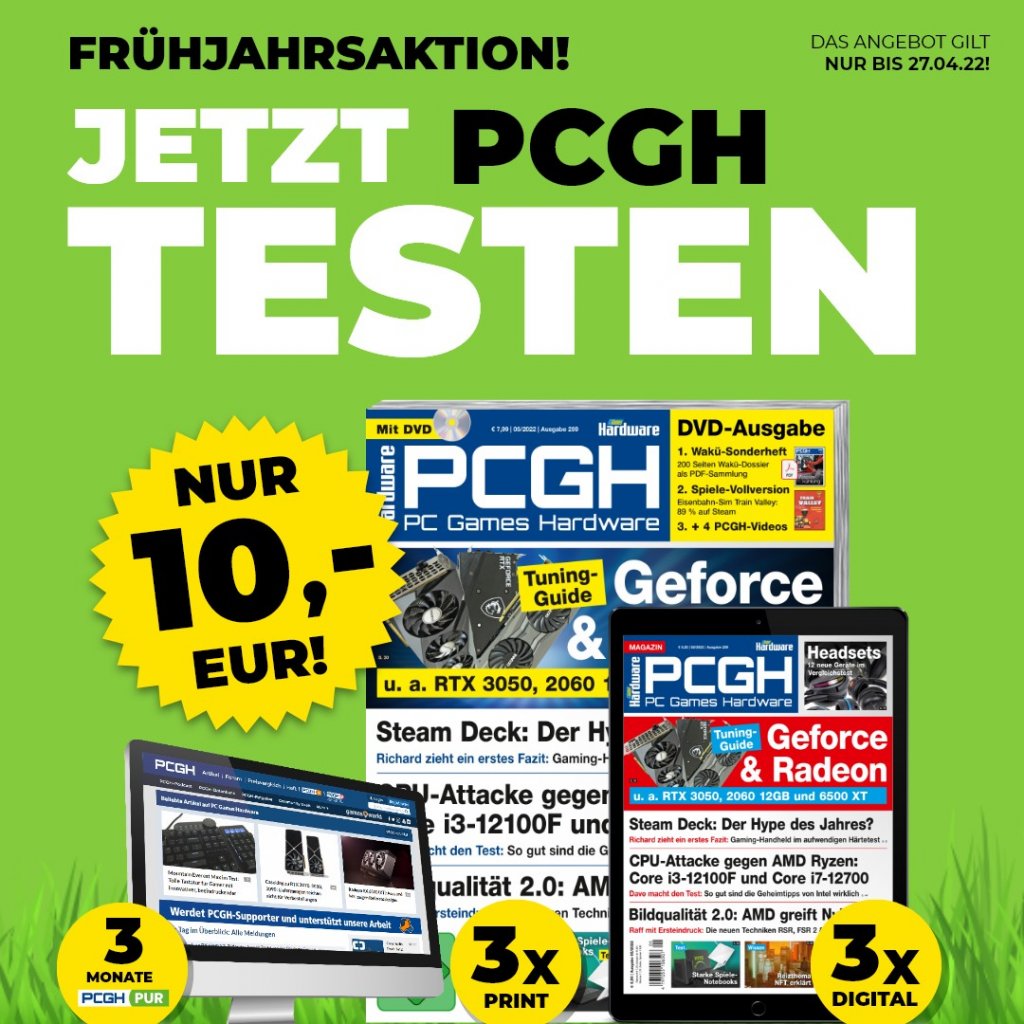 [29/03/2022] Nur für kurze Zeit: PCGH im Abo ab 1 Euro pro Monat (3)