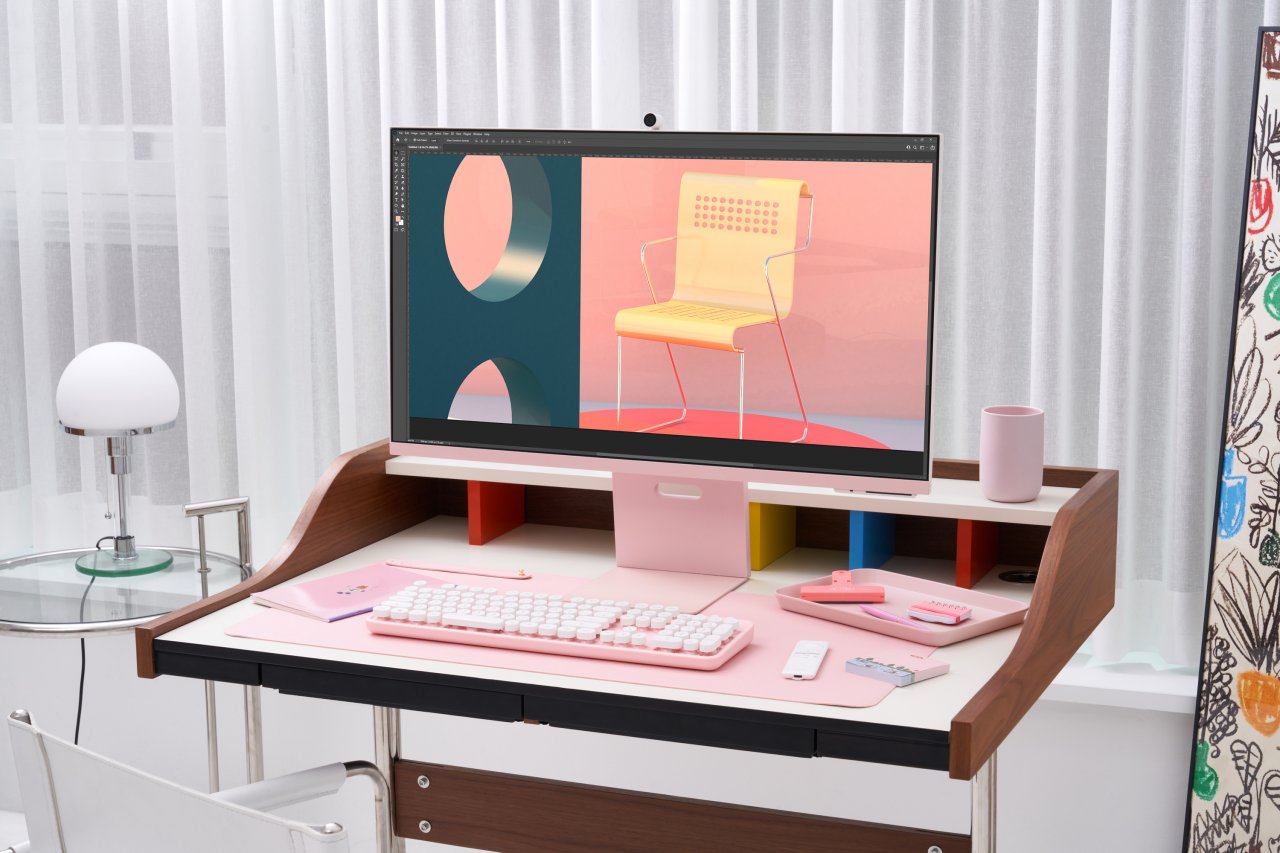 [28/03/2022] Samsung Smart Monitor M8 in Pink