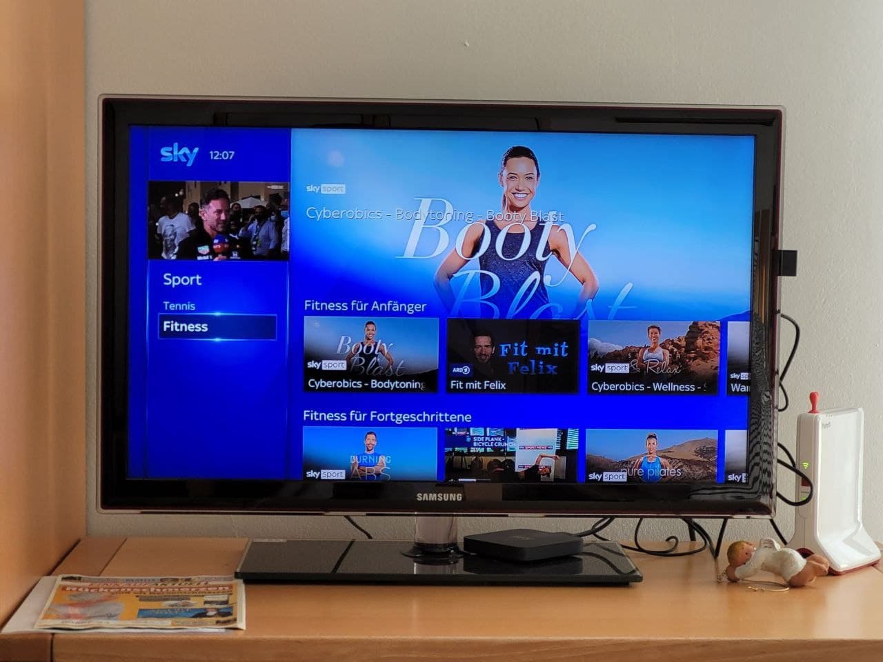 [02/03/2022] Sport-Kategorie bei Sky Q