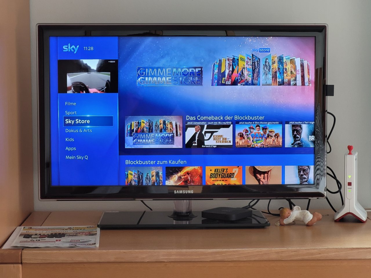 [02/03/2022] Sky Q mit Filmen zum Kaufen im Sky Store