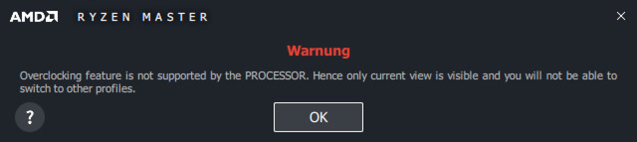 [13/04/2022] Das ist schade: Den Ryzen 7 5800X3D dürfen Sie nicht übertakten, AMD hat alle Funktionen des Ryzen Master für den X3D gesperrt.&nbsp;