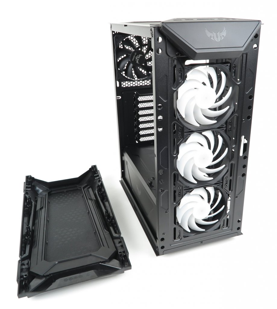 [08/04/2022] Asus TUF GT301: Midi-Case mit Militärlook im Test (24)