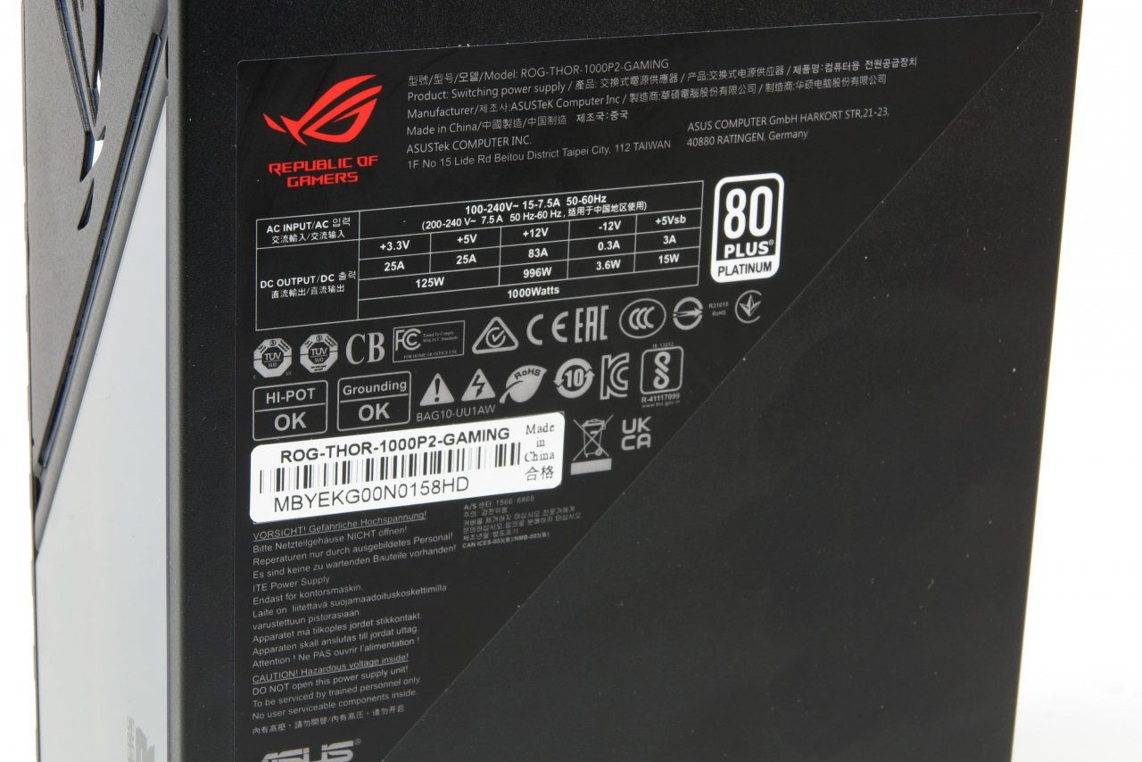 [27/04/2022] Asus ROG Thor Platinum 2: Premium Netzteil für die Zukunft? (30)