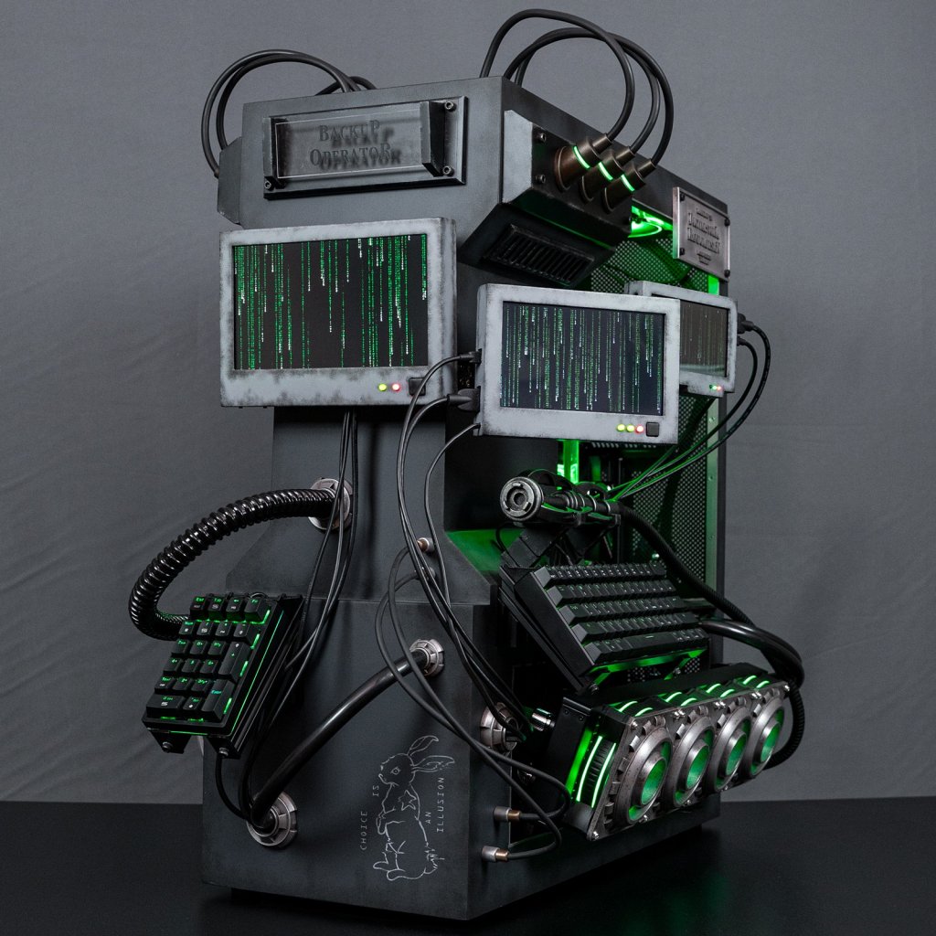 [10/04/2022] Backup Operator: Tolle Casemod aus dem Matrix-Universum im PCGHX-Forum (5)