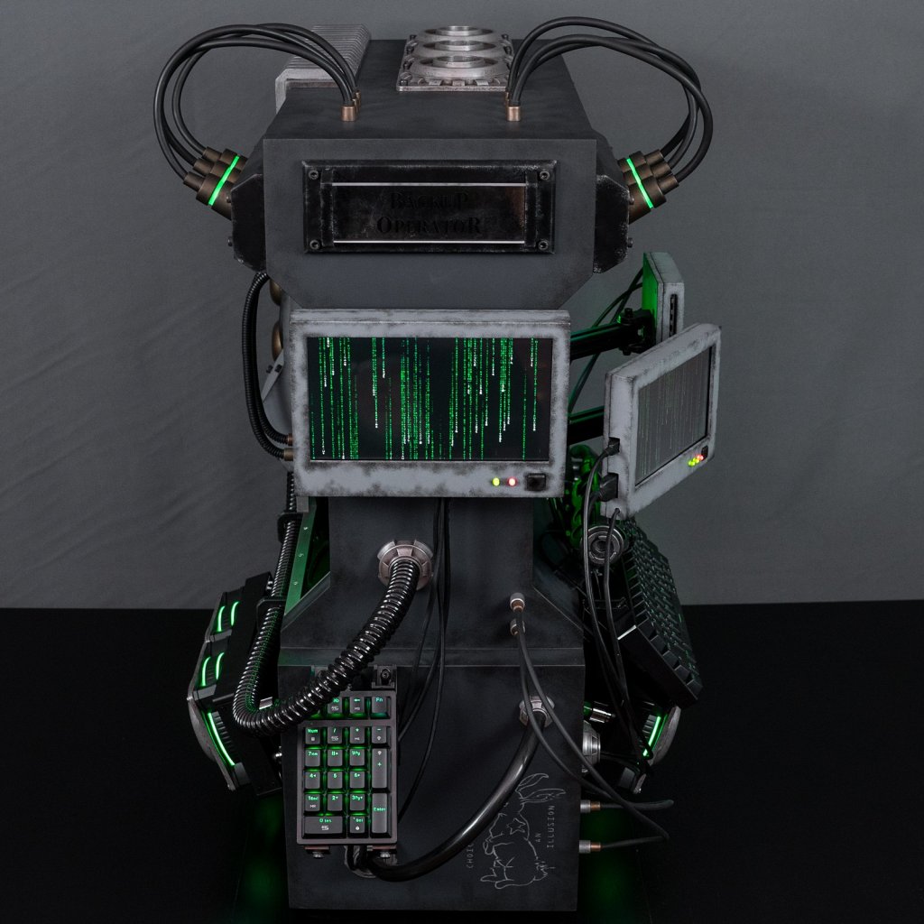 [10/04/2022] Backup Operator: Tolle Casemod aus dem Matrix-Universum im PCGHX-Forum (9)