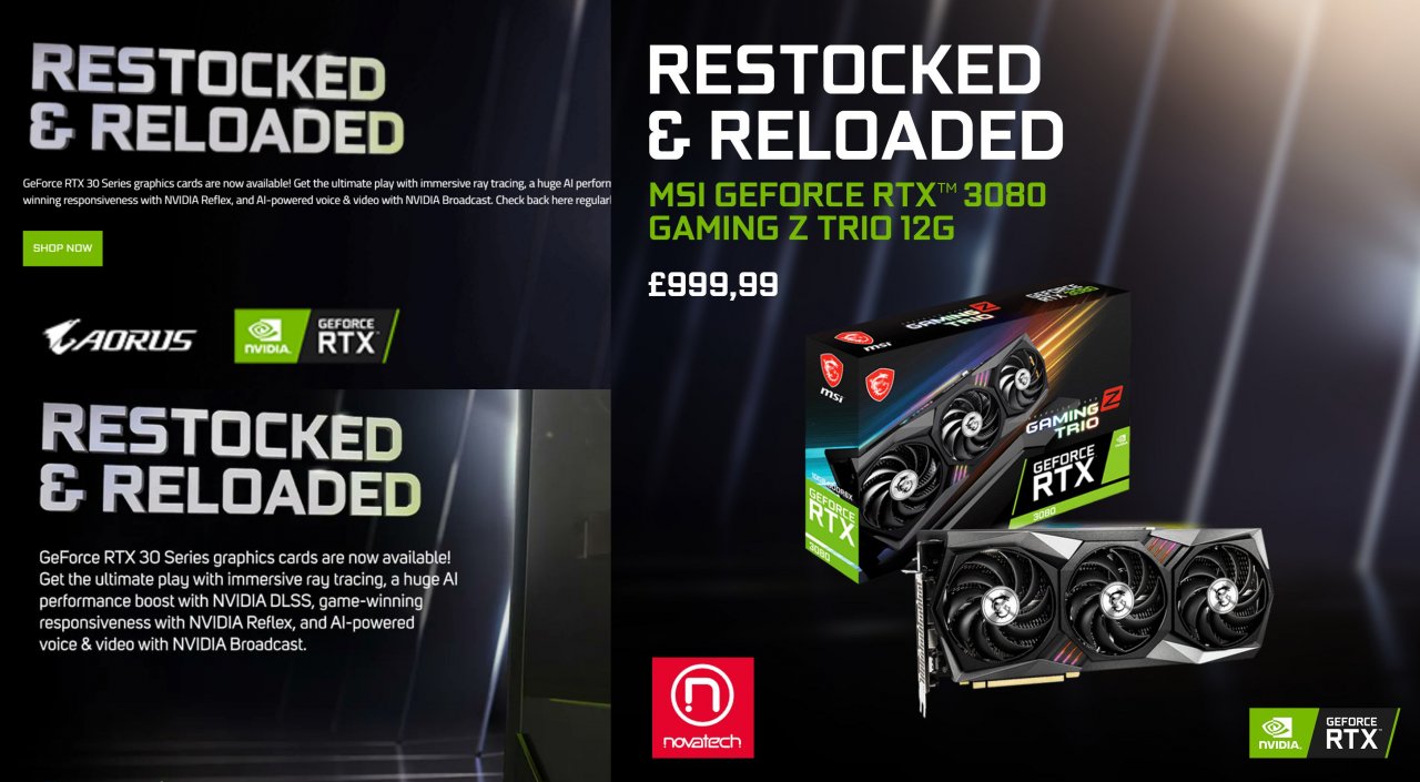 [15/04/2022] Werden Geforces nun günstiger? Nvidia wirbt mit Wiederverfügbarkeit der RTX-30-Serie (1)