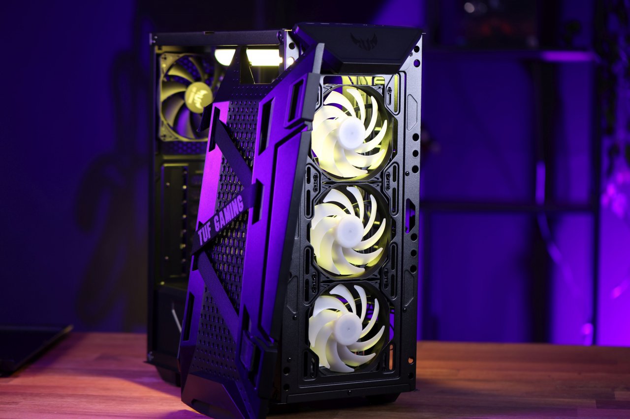 [08/04/2022] Asus TUF GT301: Midi-Case mit Militärlook im Test (3)