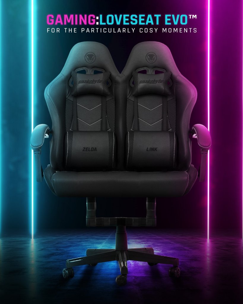 [01/04/2022] Snakebyte GAMING LOVESEAT EVO