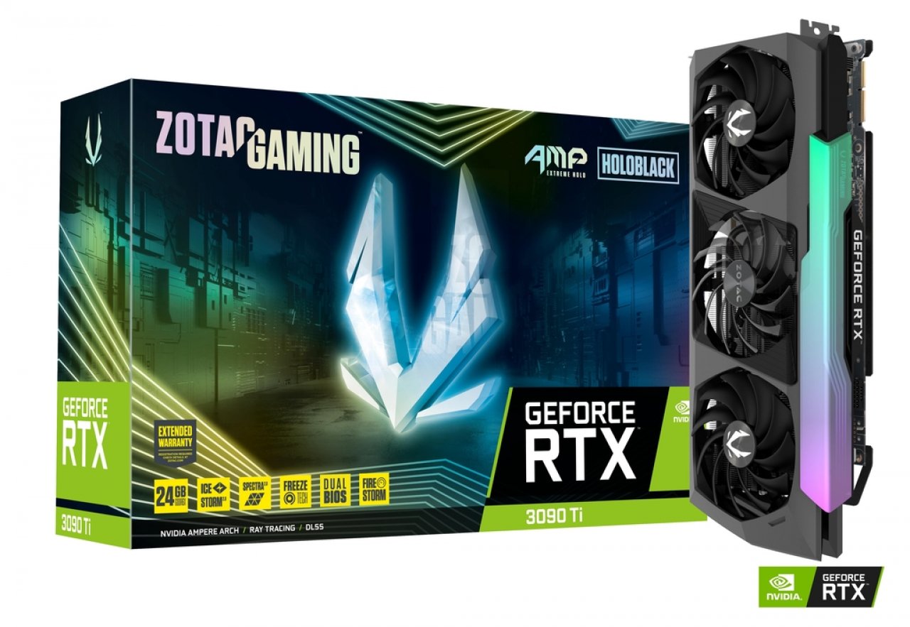 [05/04/2022] Zotac Geforce RTX 3090 Ti PGF OC: 4 Slots gegen 500 Watt (1)