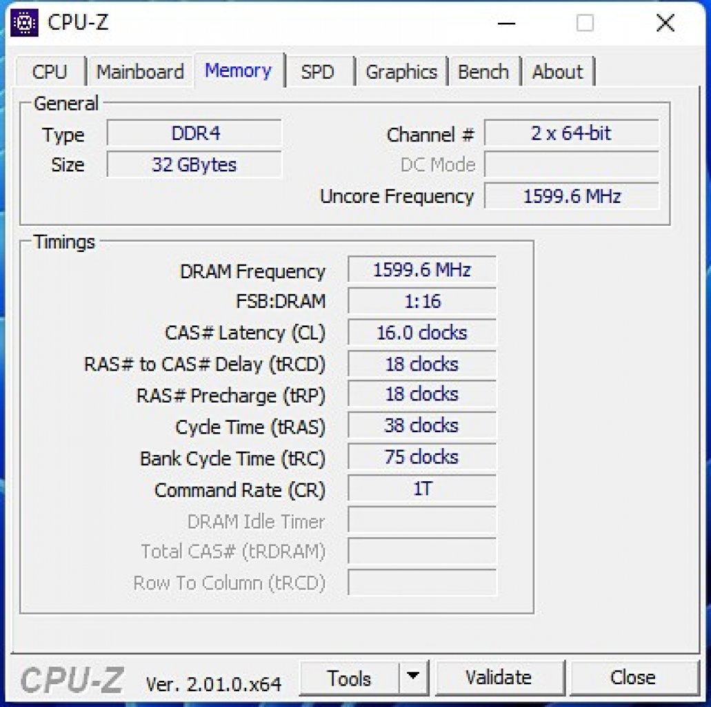 DDR4-3200-Konfiguration