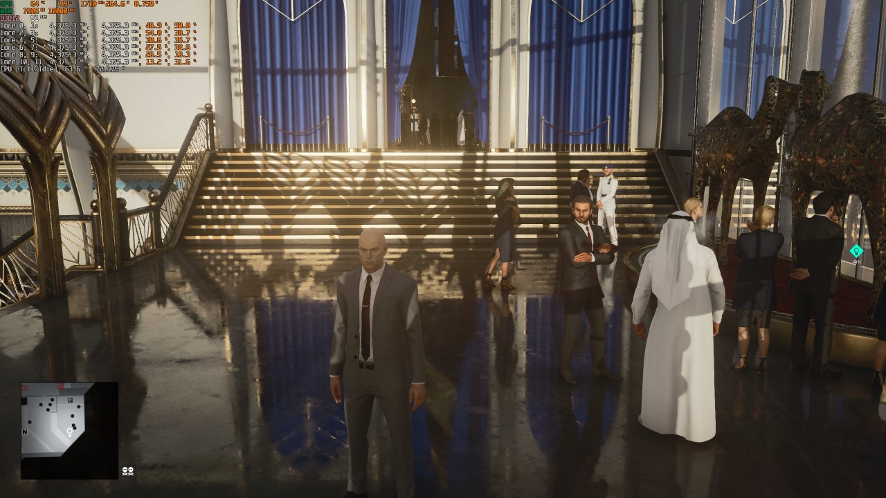 [30/05/2022] Hitman 3 im Technik-Nachtest: Neuen Patch mit Raytracing geprüft (5)