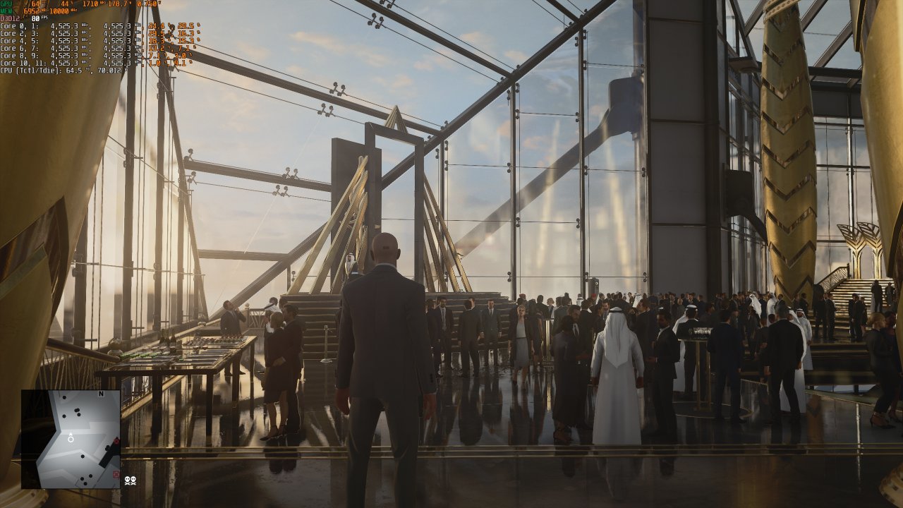 Hitman 3 im Technik-Nachtest: Neuen Patch mit Raytracing gepr&uuml;ft (6)