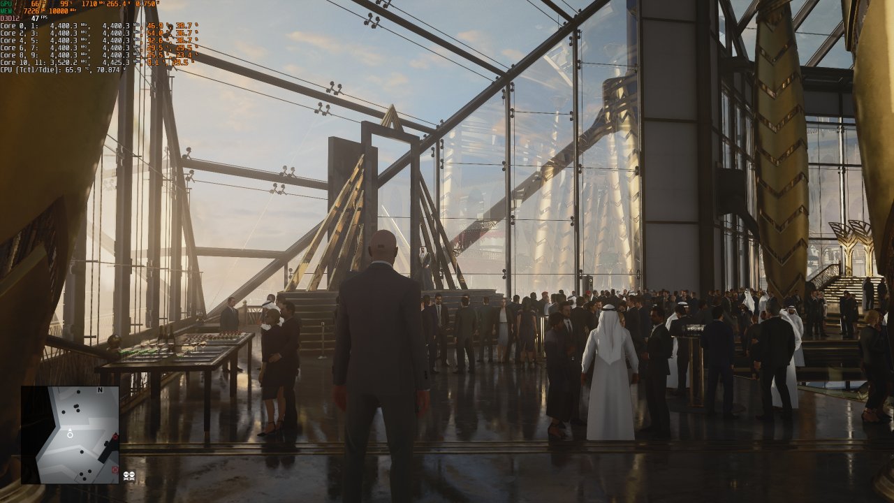 Hitman 3 im Technik-Nachtest: Neuen Patch mit Raytracing gepr&uuml;ft (7)