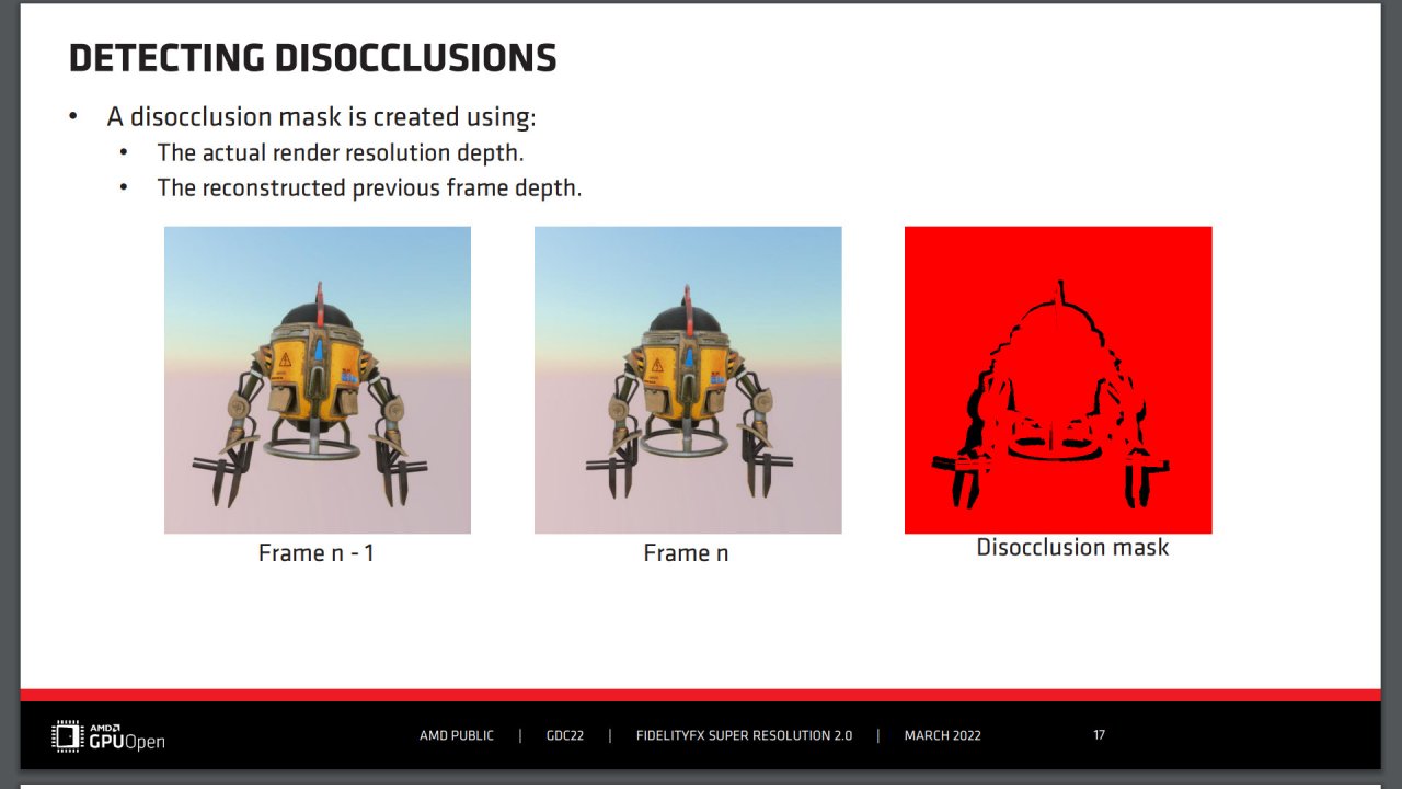 [12/05/2022] AMD FSR 2.0 - GDC Slides - Disocclusions