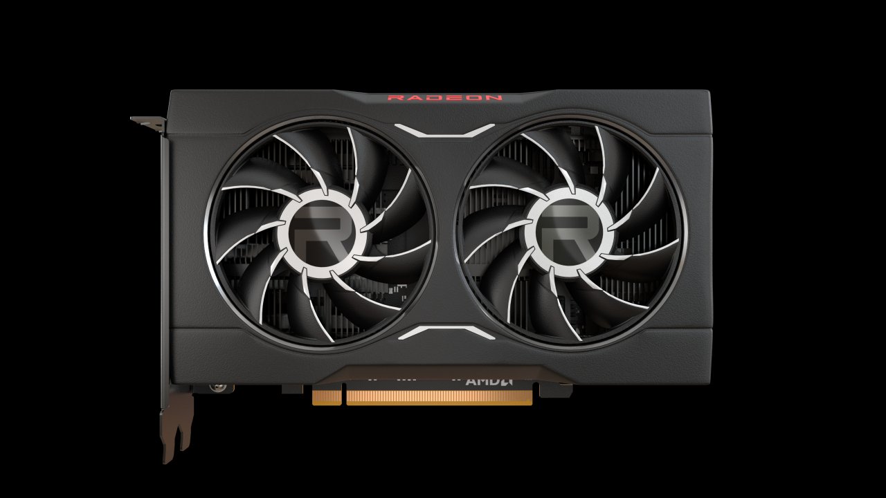 [10/05/2022] AMD Radeon RX 6650 XT MBA Midnight Black (Rendering, no actual card existing!)