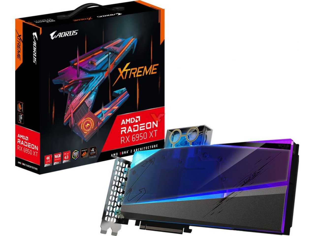 [11/05/2022] Gigabyte Radeon RX 6950 XT 16 GiB Aorus Xtreme Waterforce WB.
