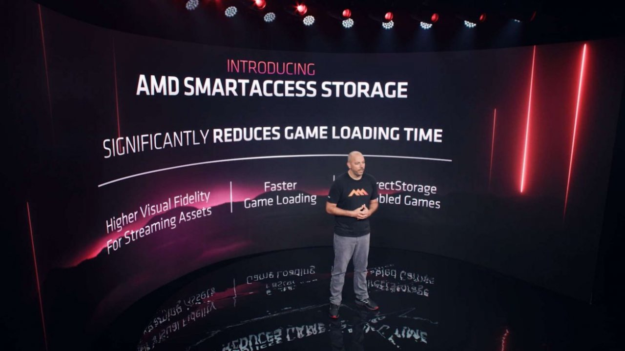 [23/05/2022] AMD hat im Rahmen seines Computex-Keynotes das Feature „SmartAccess Storage“ vorgestellt. Lange Ladezeiten sollen damit der Vergangenheit angehören. (3)
