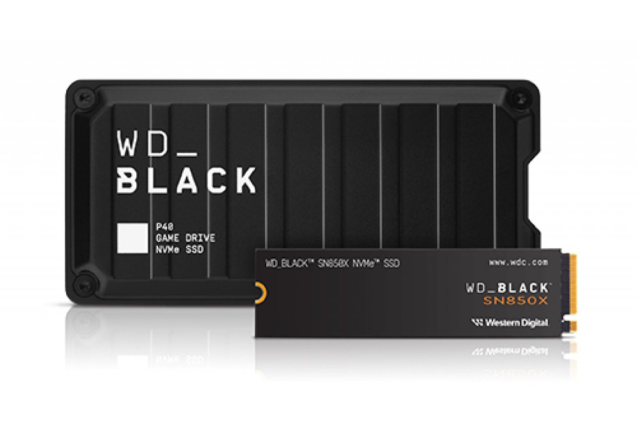 [10/05/2022] WD Black: Western Digital bringt mit SN850X und P40 zwei neue SSDs für Spieler
