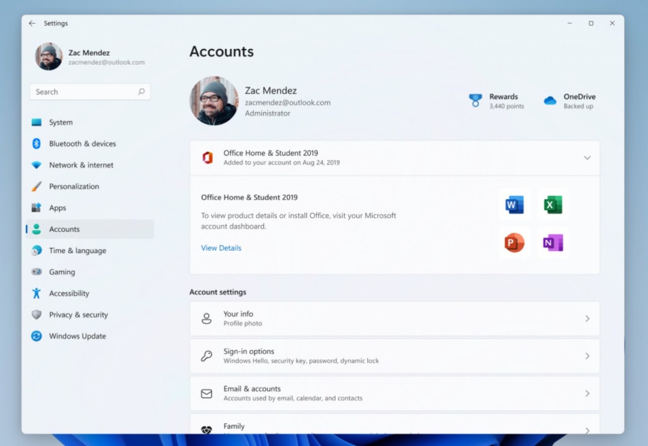 Installiertes Office 2019