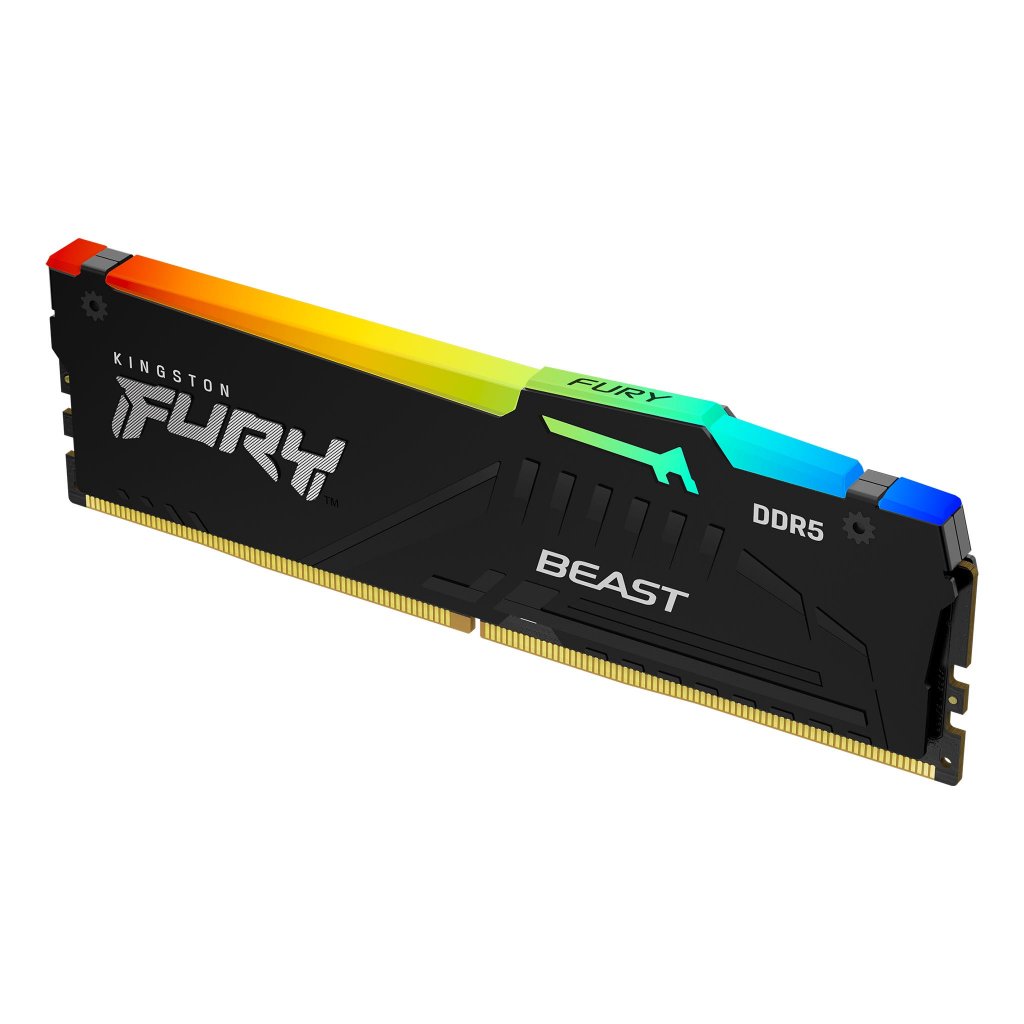 [25/05/2022] Fury Beast: Kingstons Rekord-DDR5-RAM jetzt auch mit RGB.