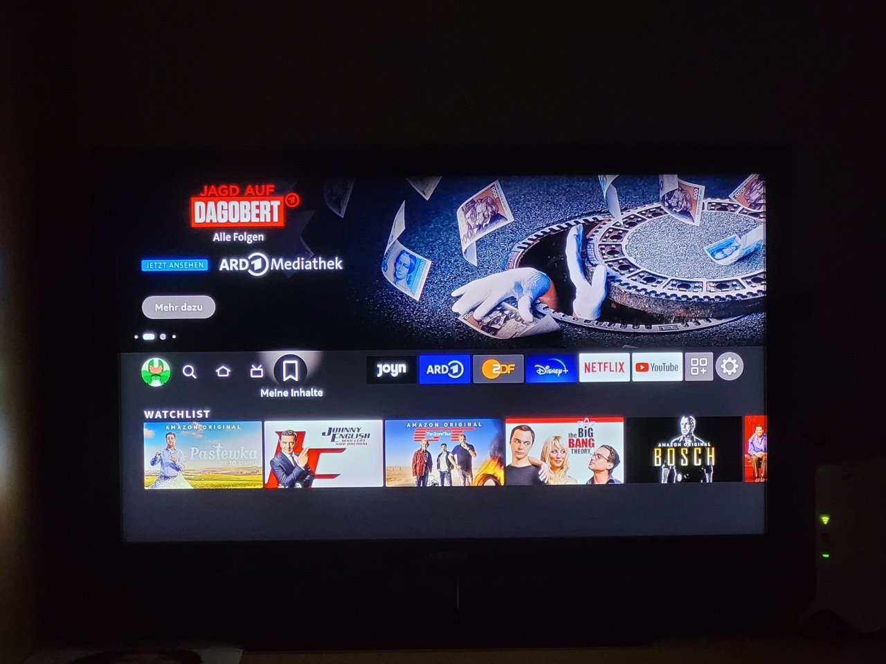 [20/06/2022] Amazon Fire TV Startseite Juni 2022 mit Zugriff auf eigene Watchlist