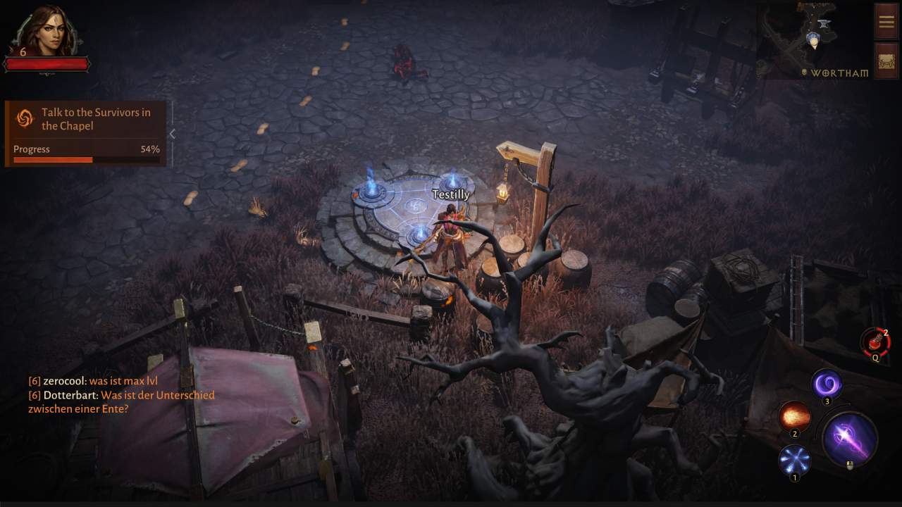 Diablo Immortal FXAA