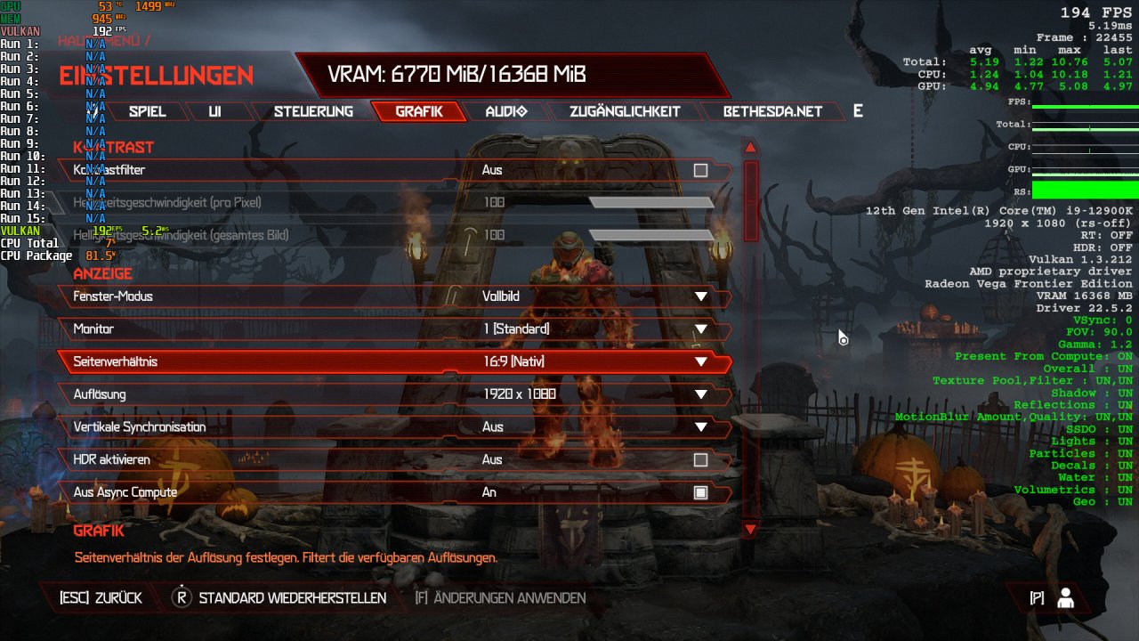 Doom Eternal: Vega FE LCS