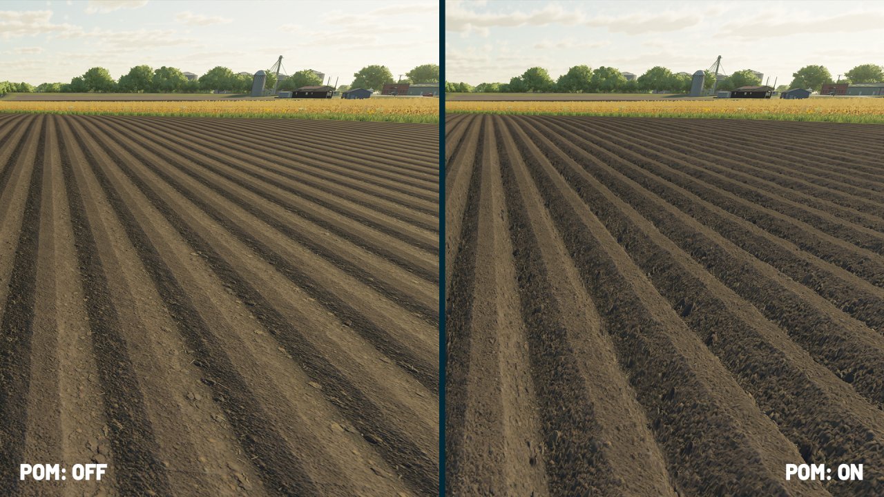[30/06/2022] Landwirtschafts-Simulator 22 - Parallax Occlusion Mapping