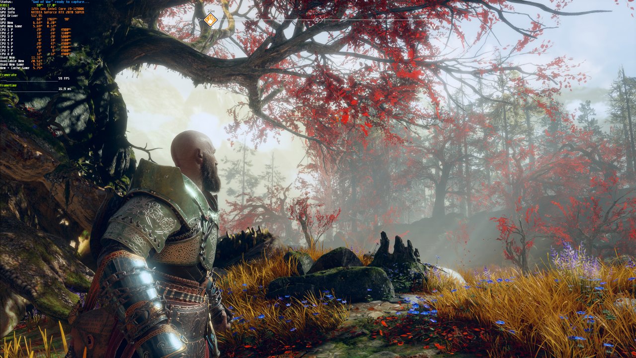 God of War - Upsampling-Vergleich - 01 - DLSS Balanced