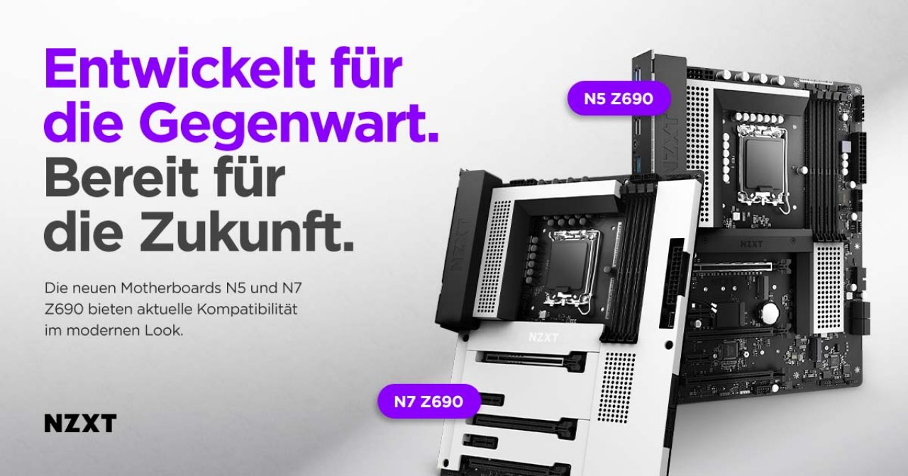 [02/06/2022] NZXT: ATX-Motherboards N7 Z690 und N5 Z690 angekündigt (1)