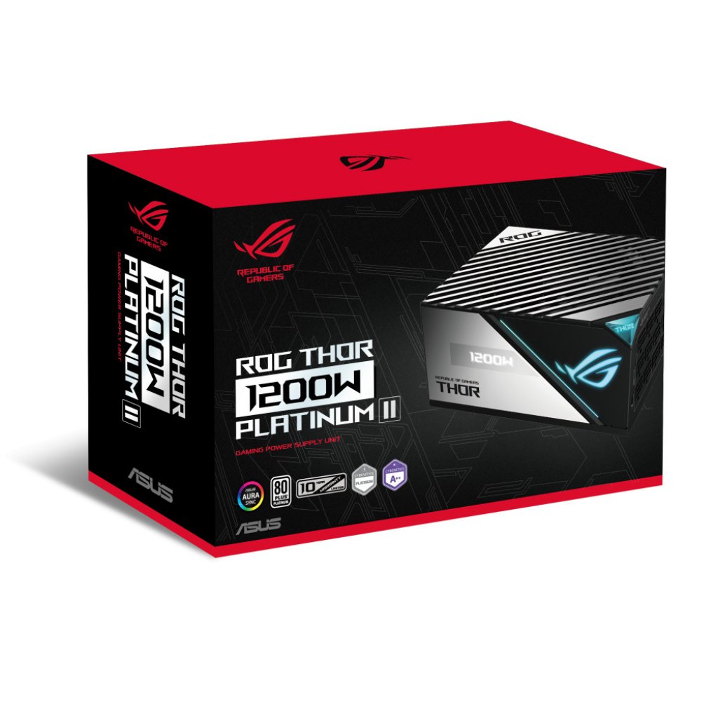 [28/06/2022] Asus ROG: Neues Netzteil Thor 1200W Platinum II für RTX 4000 und Co.