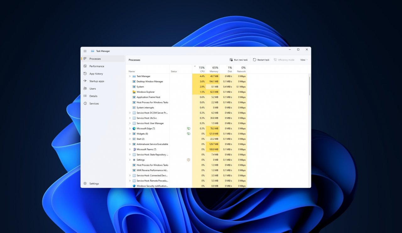 [07/06/2022] Windows 11: Ausblick auf verschönerten Task-Manager mit 22H2-Update. (5)