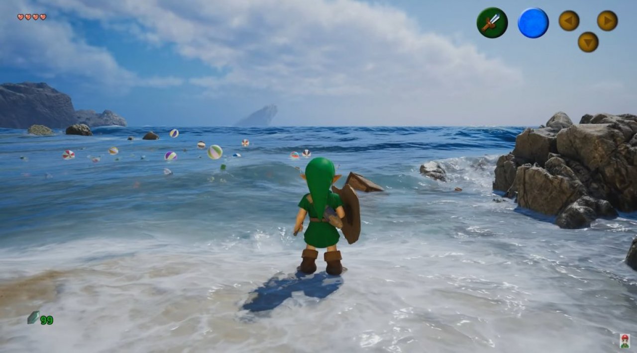 [05/06/2022] Zelda Ocarina of Time: Neues Video zum Fan-Remake mit Unreal Engine 5 (1)