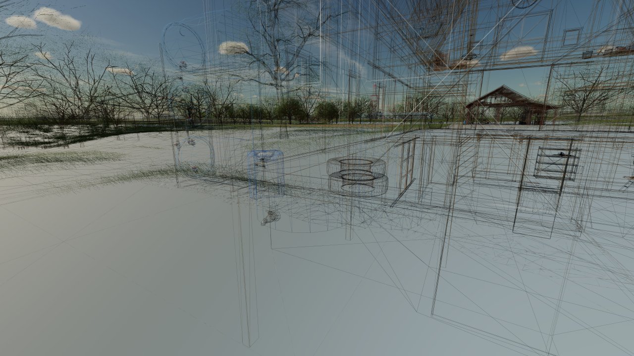 [01/07/2022] Landwirtschafts-Simulator 22 - Tessellation Wireframe