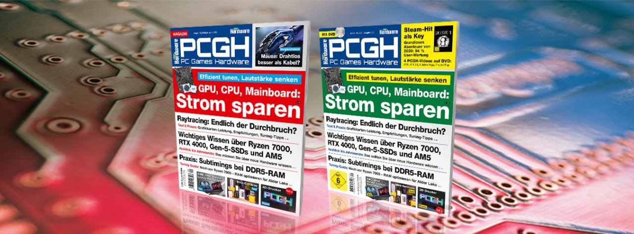 [27/07/2022] PCGH 09/2022&nbsp;wirft nicht nur einen Blick in die zweite Jahreshälfte 2022, sondern zeigt im Stromspar-Special mit Benchmarks, Daten und Tipps, wie und wo man genau am Rechner die Stromkosten zügelt.