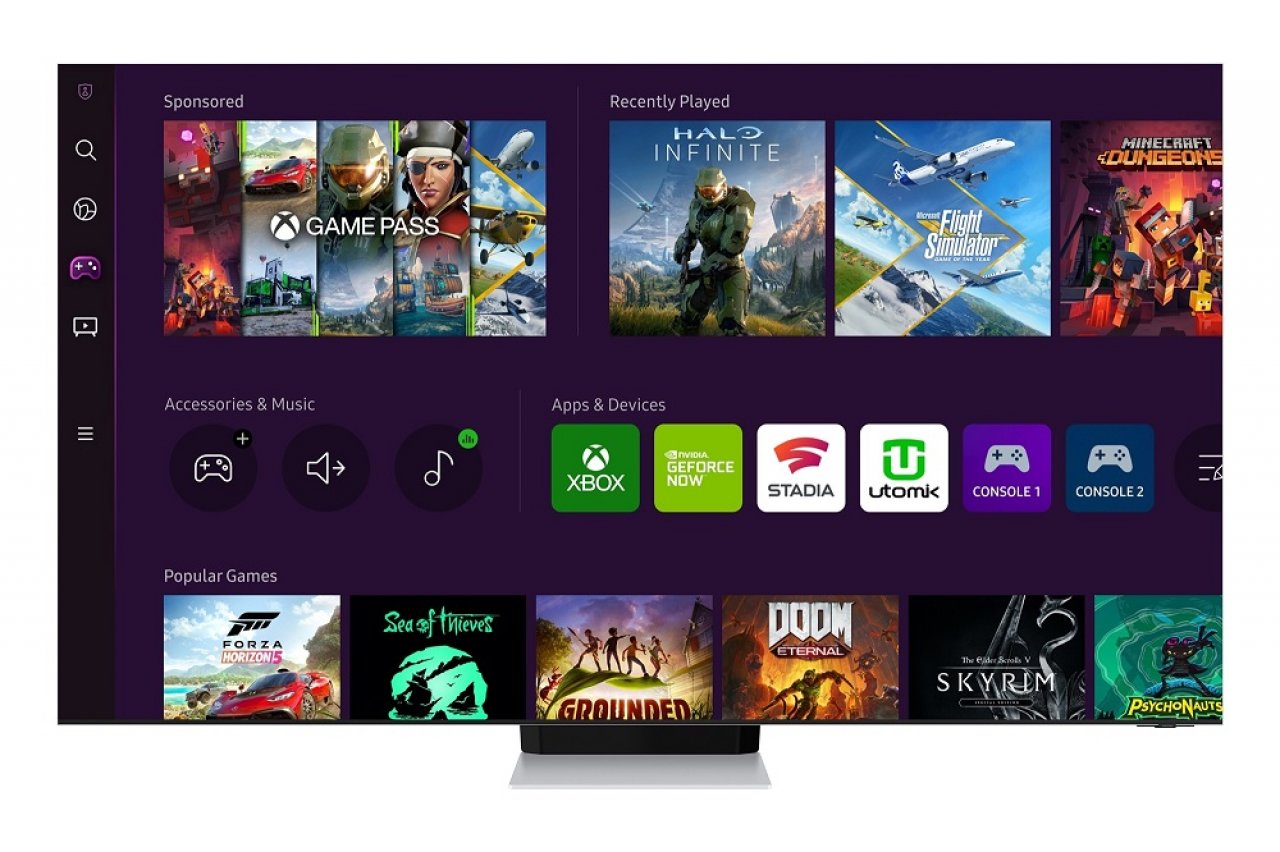 [01/07/2022] Samsung Gaming Hub Startseite