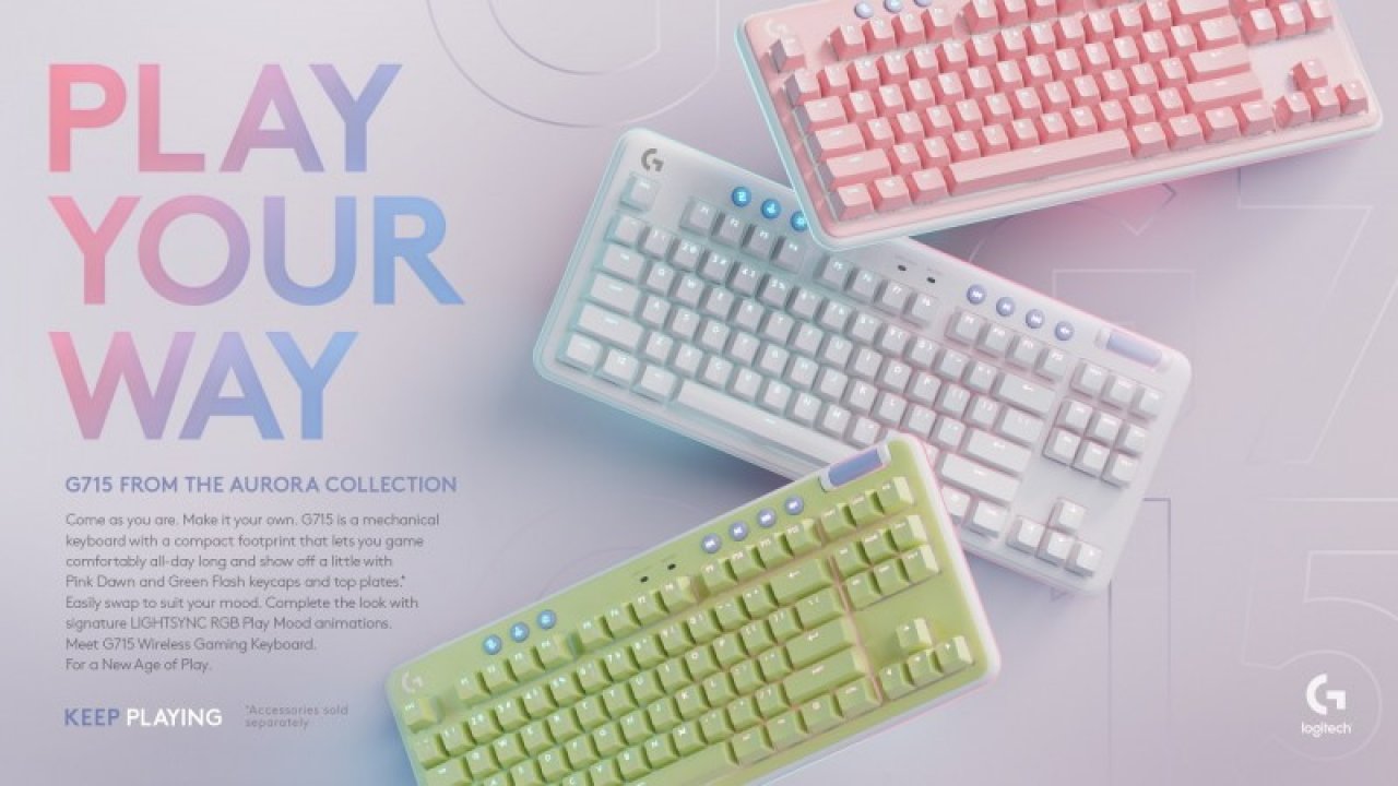 [26/07/2022] Logitech G Aurora: Geschlechtsübergreifende Produkt-Kollektion vorgestellt (1)