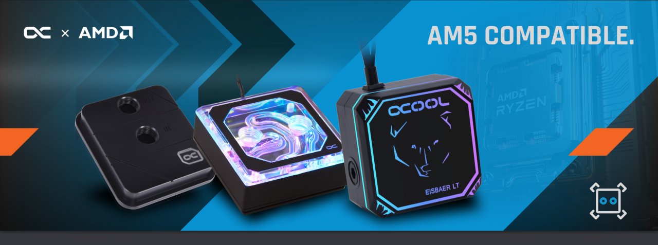 [21/08/2022] Ryzen 7000: Alphacool überall bereit für Sockel AM5