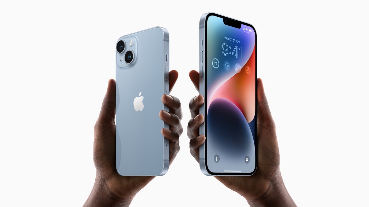 [07/09/2022] Apple iPhone 14 mit Notch.
