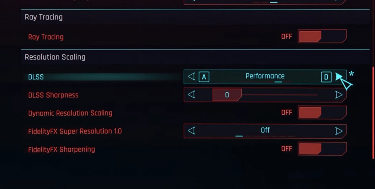 [23/09/2022] DLSS ist im Grafikmenü des Spiels zu finden.